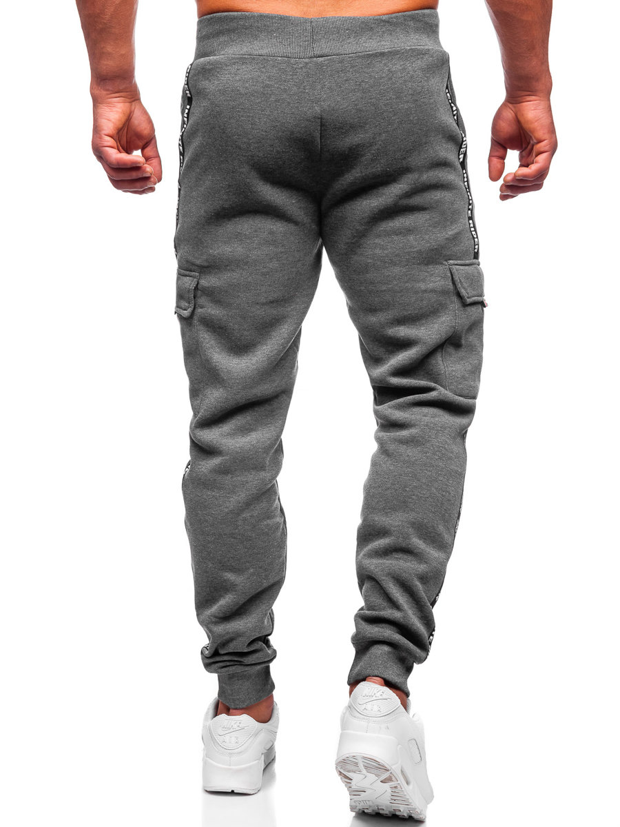 eng_pl_Mens-Cargo-Sweatpants-Graphite-Bolf-JX8715-86812_4